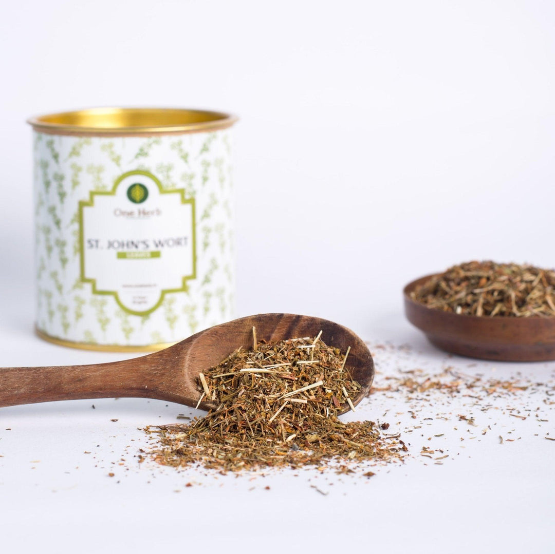 One Herb - St John's Wort LeavesMedicinal ShrubOne Herb - St John's Wort Leaves | Antidepressant Benefits