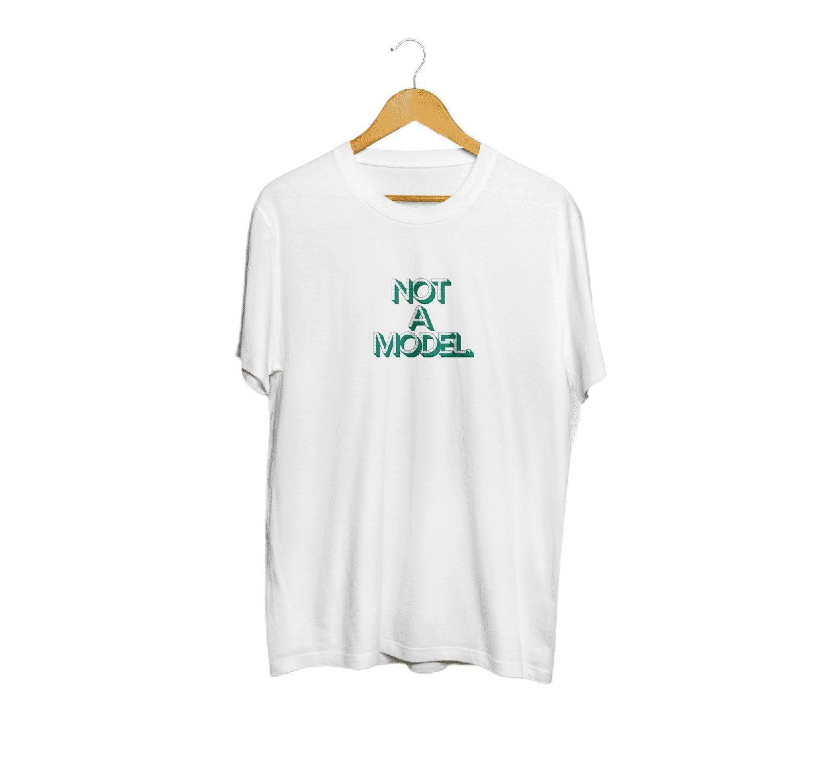 OUTERBODY LABS Not a Model UNISEX HEMP T-shirt.