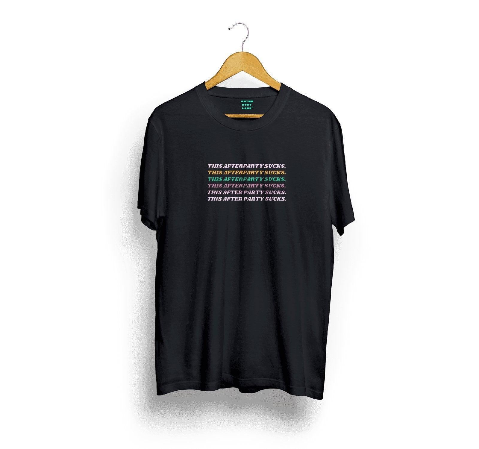 OUTERBODY LABS The Afterparty Queen UNISEX HEMP T-shirt.
