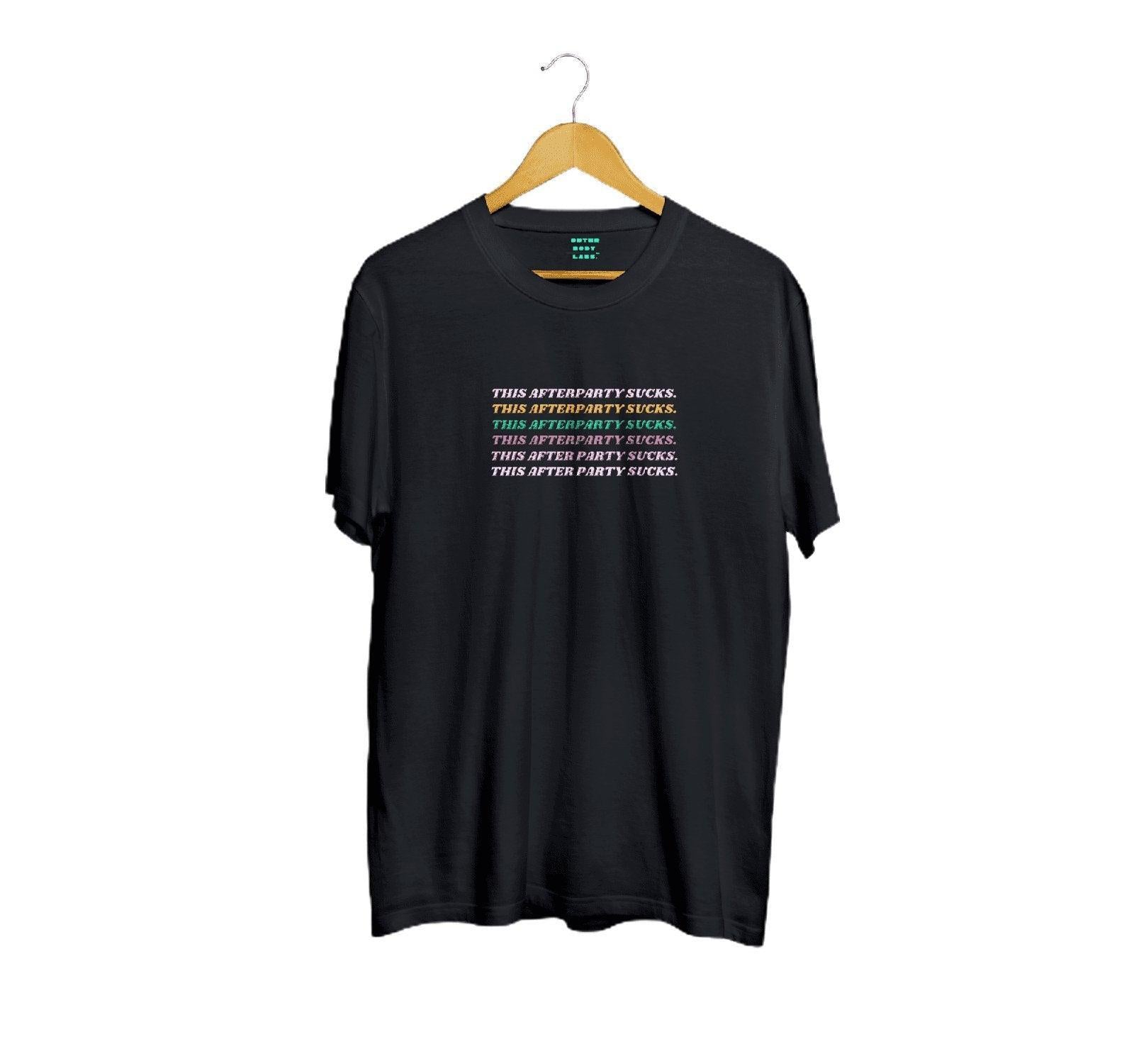 OUTERBODY LABS The Afterparty Queen UNISEX HEMP T-shirt.