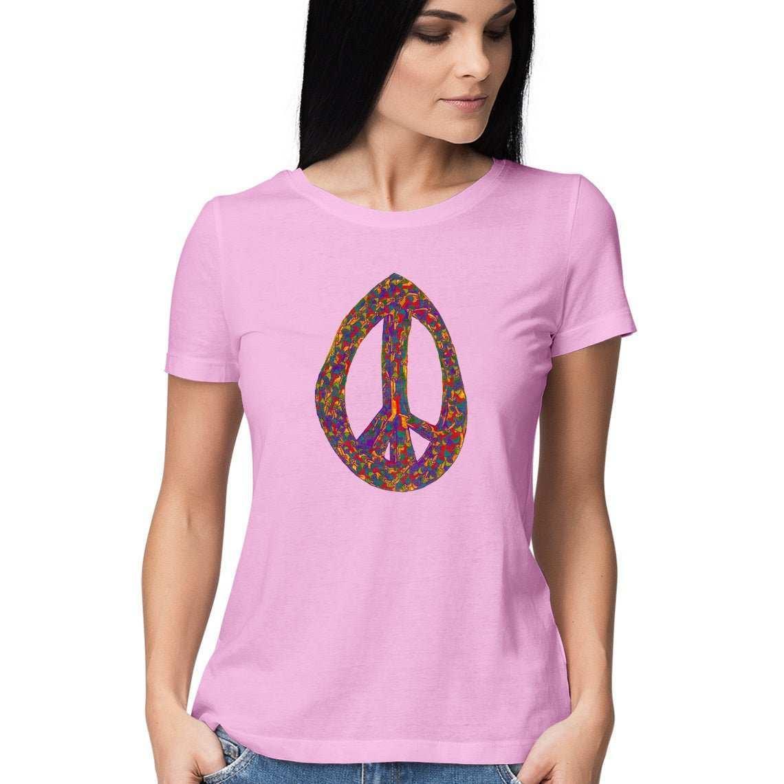 Peaceful Mushroom Hunting Women T-Shirt.
