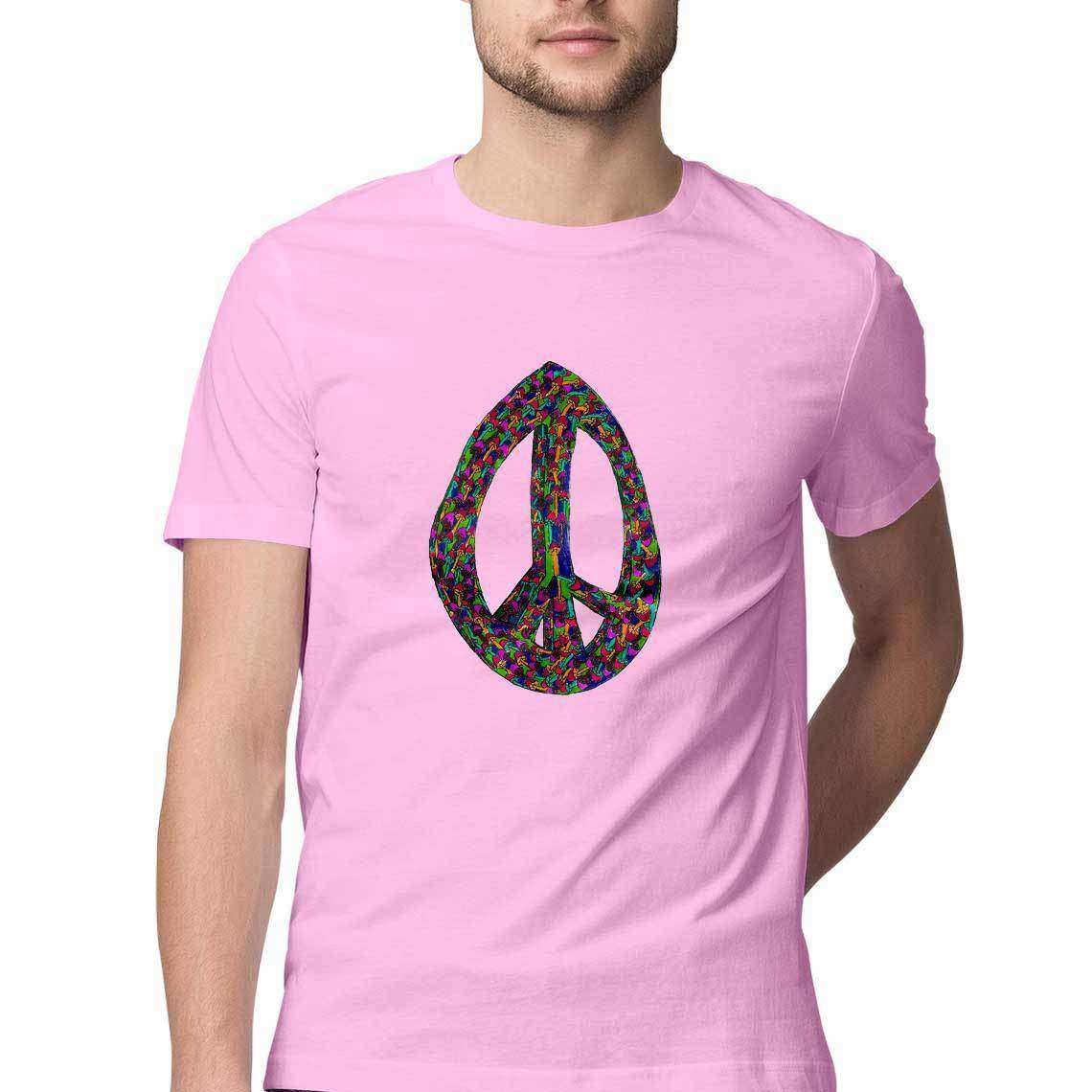 Peacefully Ecstatic Graphic T-Shirt - CBD Store India