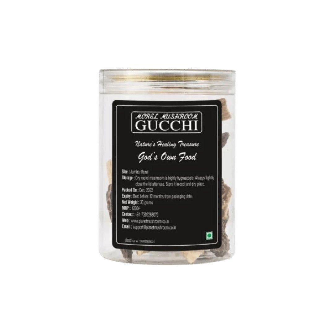 Planet Mushroom - Gucchi Mushroom (Jumbo Size Box of 30 gms).