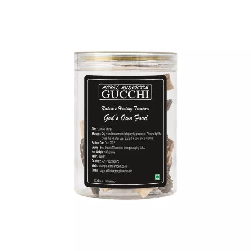Planet Mushroom - Gucchi Mushroom (Mini Size Box of 50 gms)Dried MushroomPlanet Mushroom - Gucchi Mushroom (Mini Size Box of 50 gms)