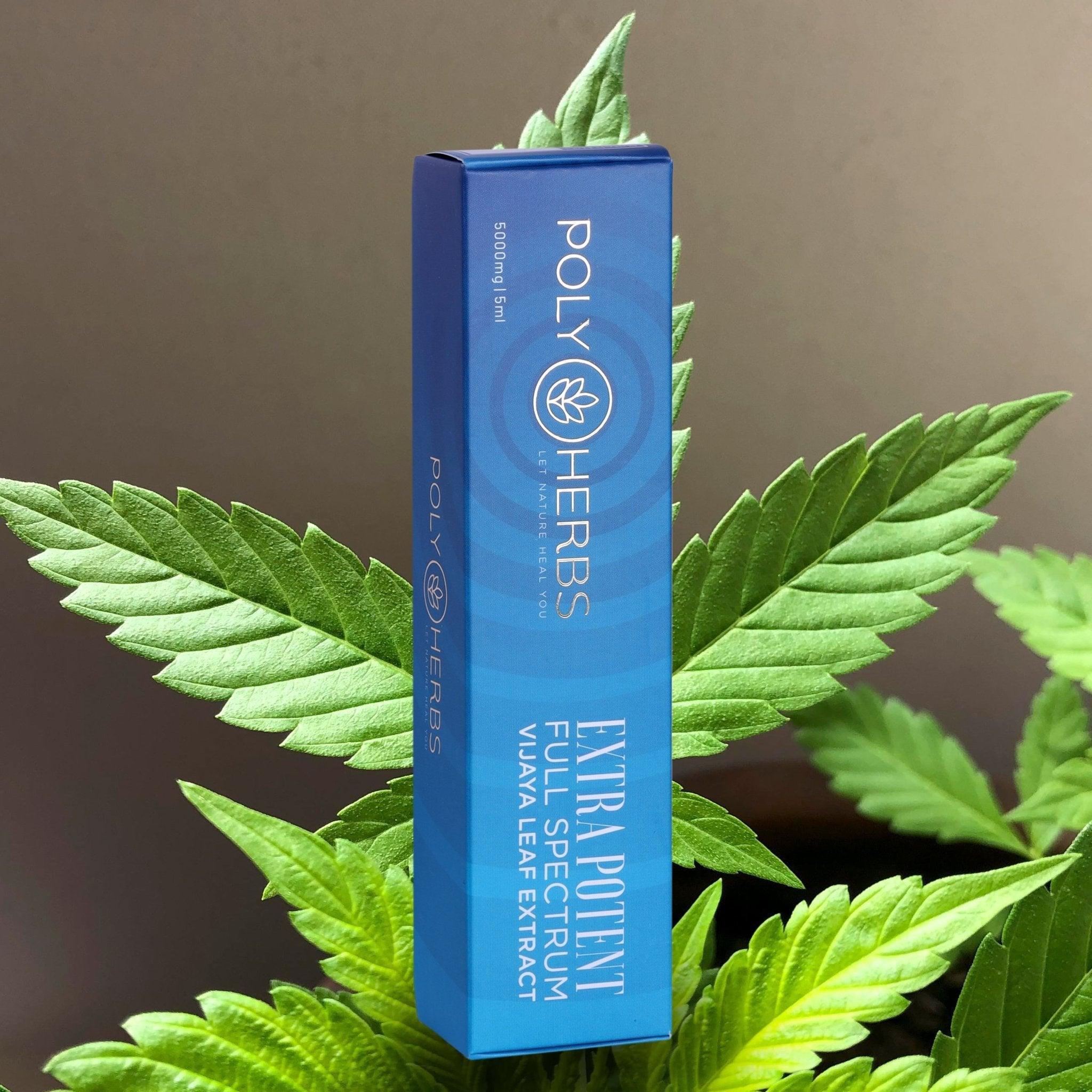 PolyHerbs EXTRA POTENT (DEWAXED) Premium Full Spectrum Cannabis Extract 5000mg – 5ml.