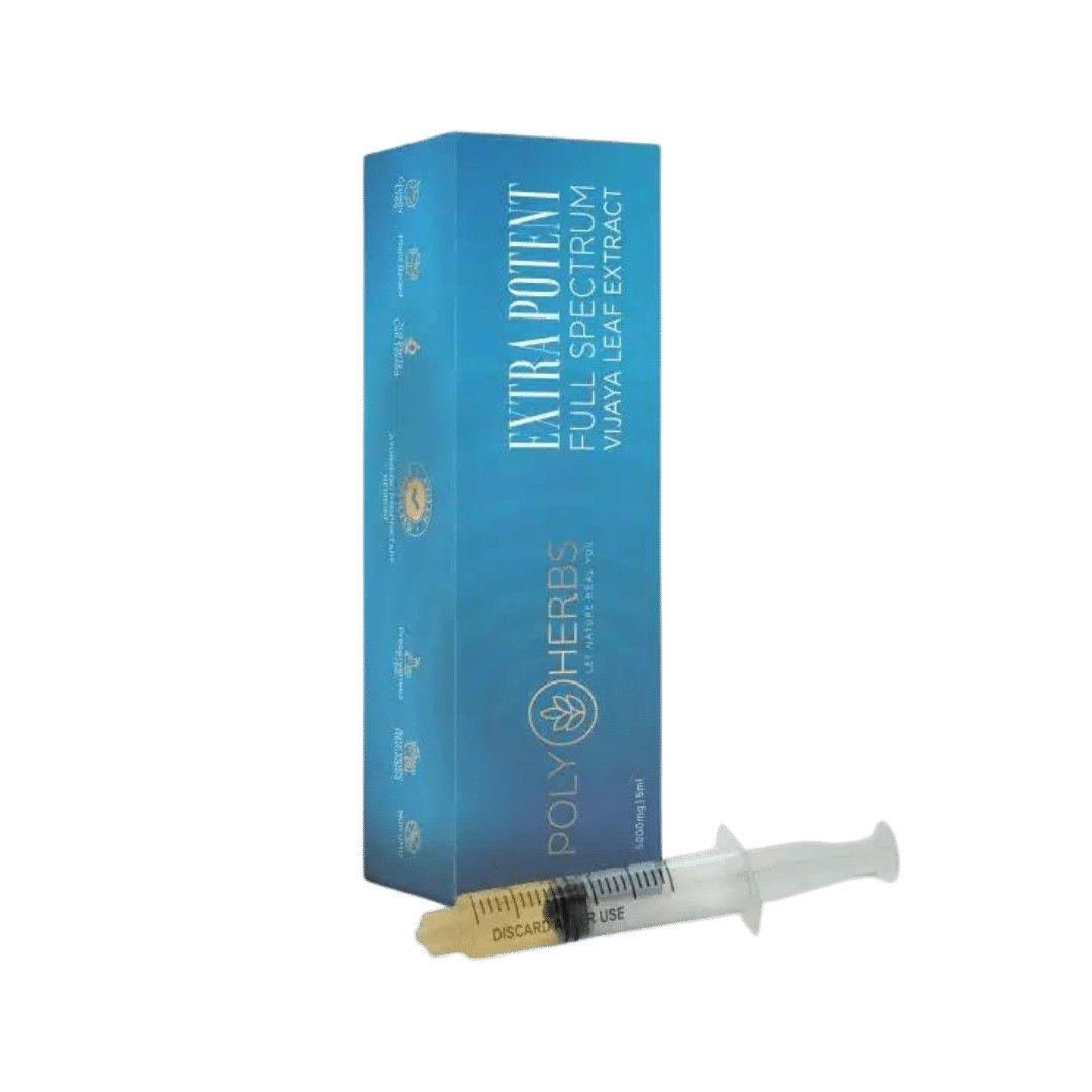 PolyHerbs - Extra Potent | Vijaya Leaf Extract Syringe 5000mg – 5mlVijaya leaf extract