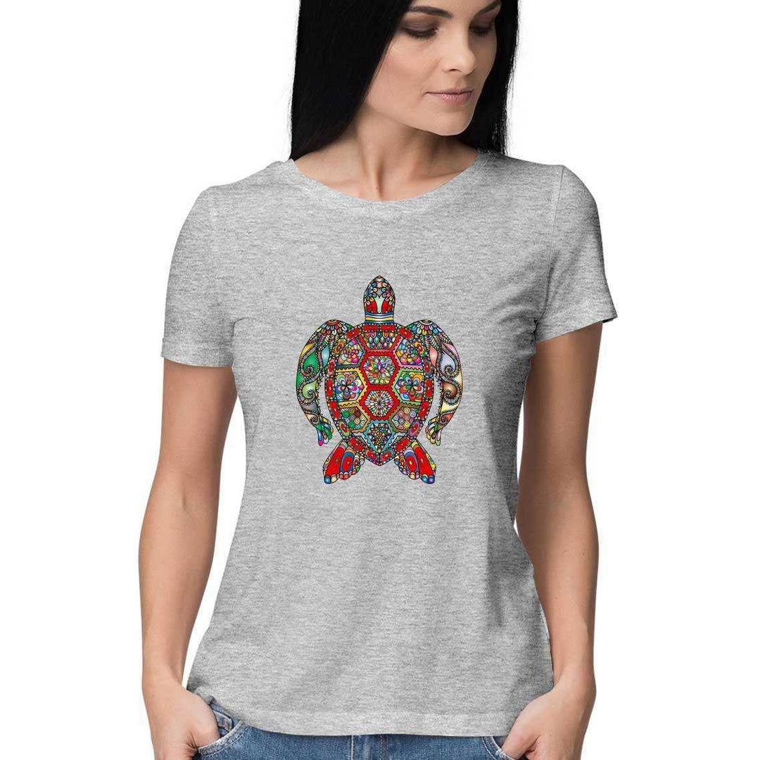 Poseidon's Pet Turtle Women's T-ShirtClothingPoseidon's Pet Turtle Women's T-Shirt - Graphic Print | 100% Cotton, Soft Fabric