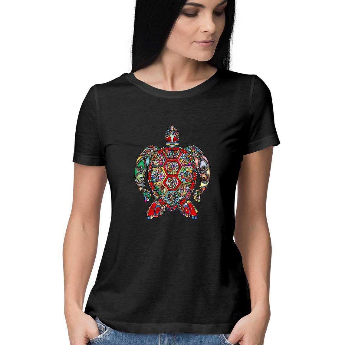 Poseidon's Pet Turtle Women's T-Shirt.
