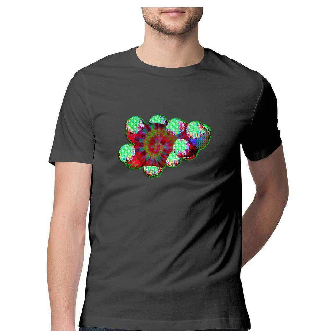 Psychedelic Dopamine Molecule Men's T-ShirtClothing