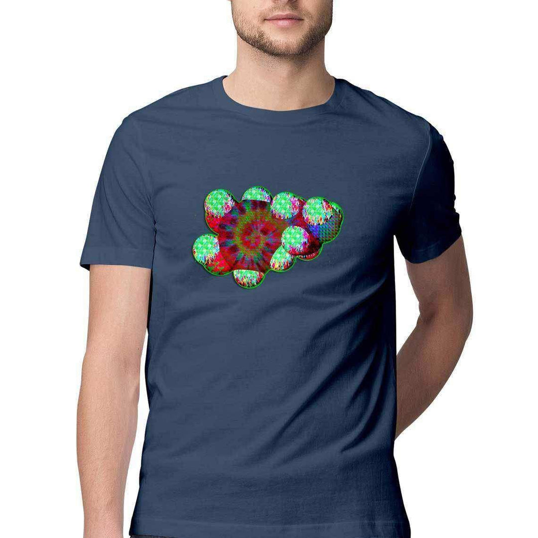 Psychedelic Dopamine Molecule Men's T-ShirtClothing