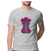Psychedelic Indian Emblem Men's T-Shirt - CBD Store India