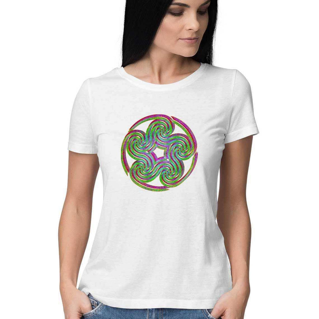 Psychedelic Pentaskelion Women's T-ShirtClothing