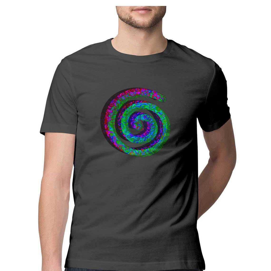 Psychedelic Spiral Men's T-Shirt.