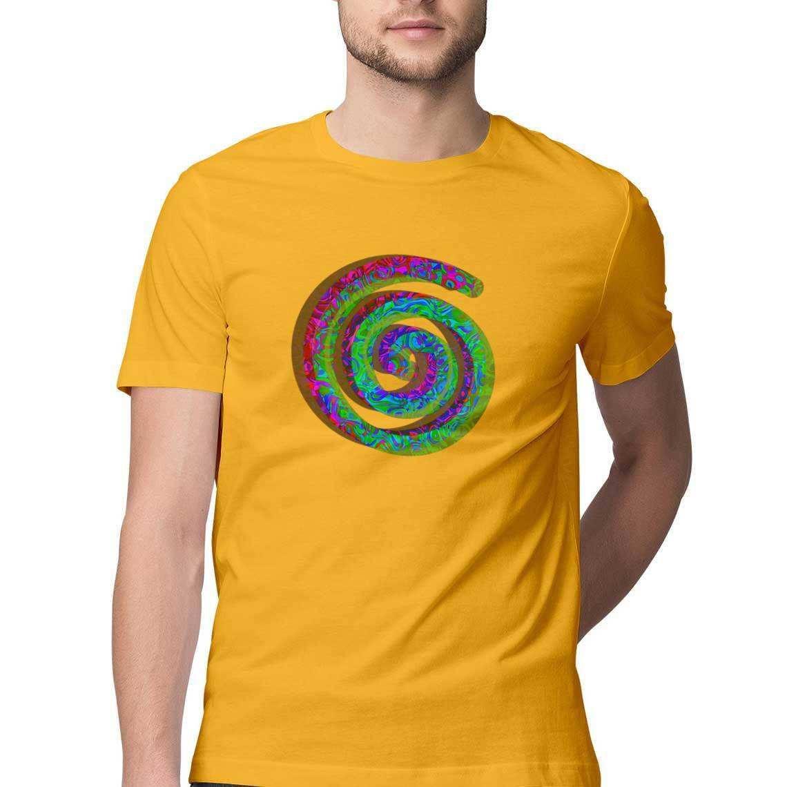 Psychedelic Spiral Men's T-Shirt.