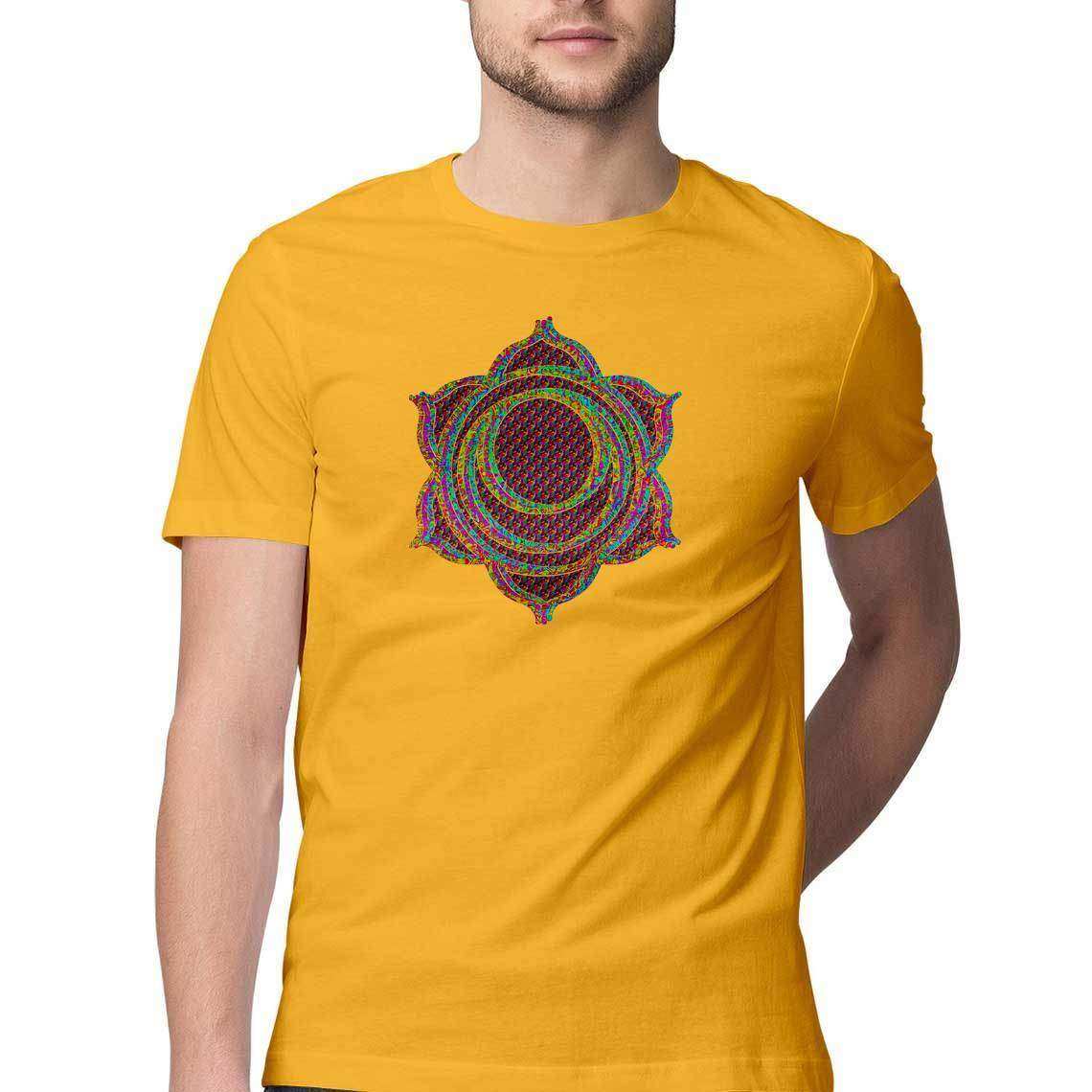 Psychedelic Svadhisthana Chakra Men's T-Shirt - CBD Store India