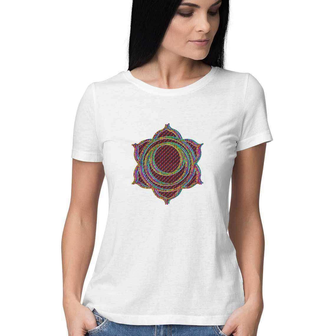 Psychedelic Svadhisthana Chakra Women's T-Shirt.