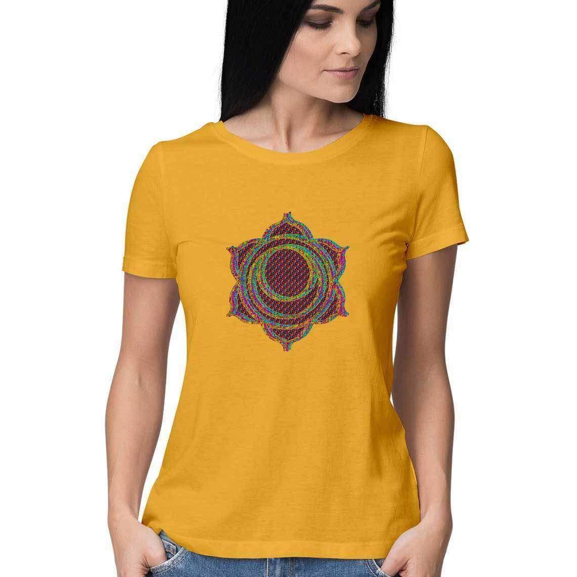 Psychedelic Svadhisthana Chakra Women's T-Shirt.