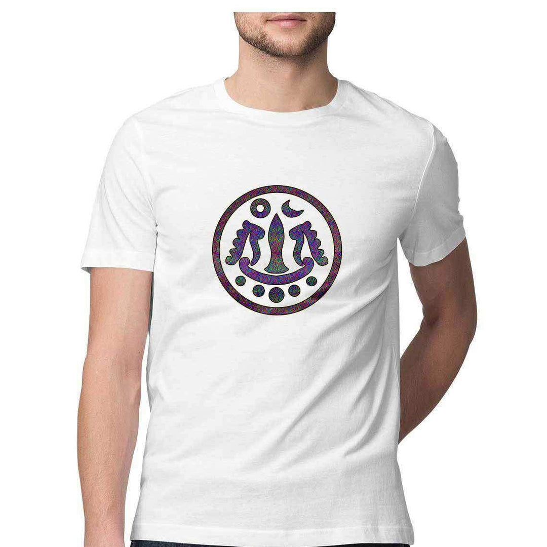 Psychedelic Tirthankara symbol T-ShirtClothing