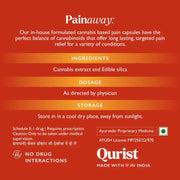 Qurist Painaway - Pain Relief Capsules - CBD Store India