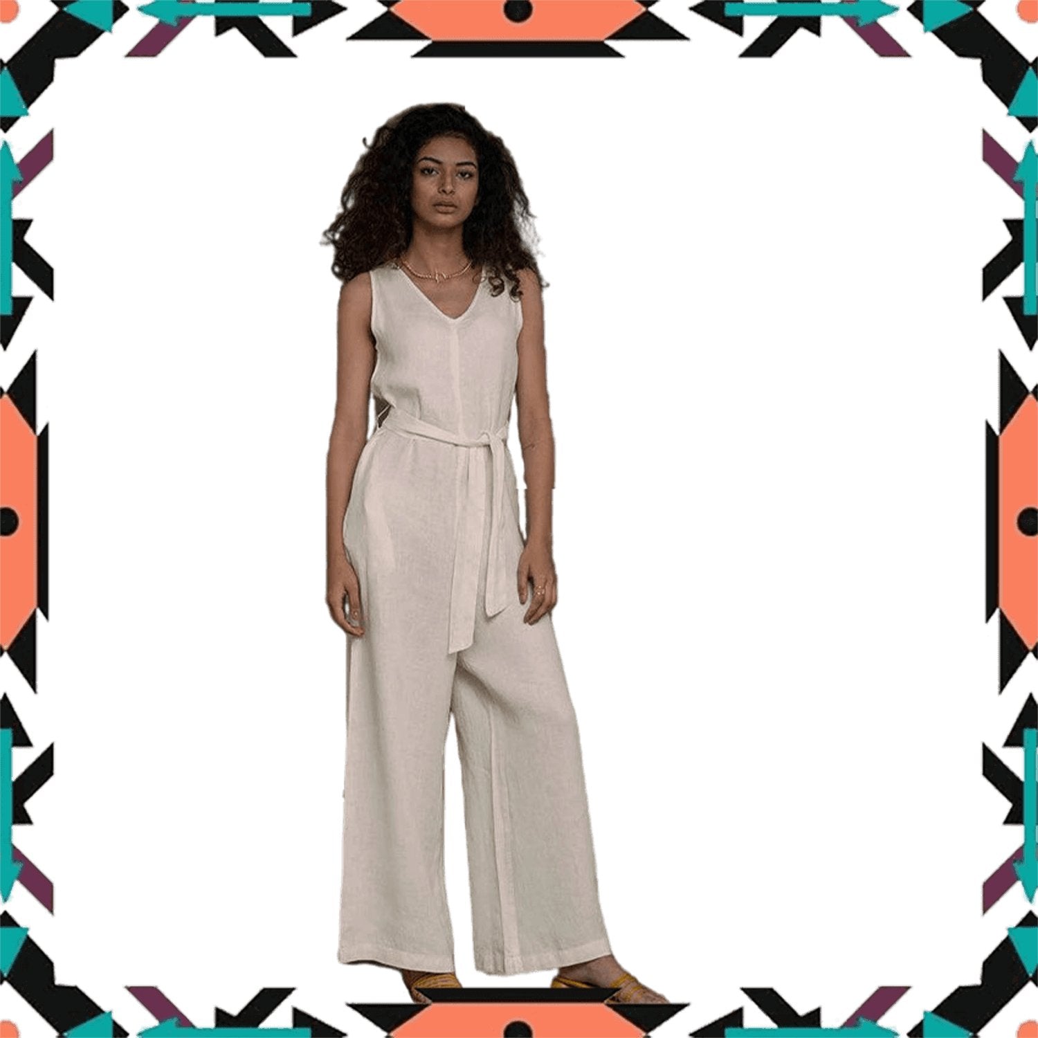 Reistor - Breakfast In Bed Jumpsuit (Shell Off-White) - CBD Store India