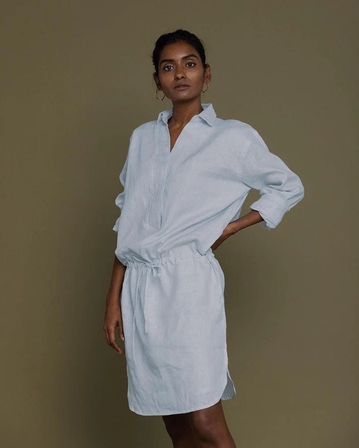 Reistor - Meet Me By The Cliff Dress (Summer Blue) - CBD Store India