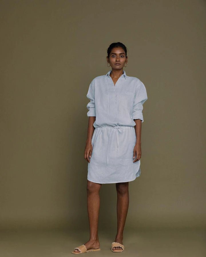 Reistor - Meet Me By The Cliff Dress (Summer Blue) - CBD Store India