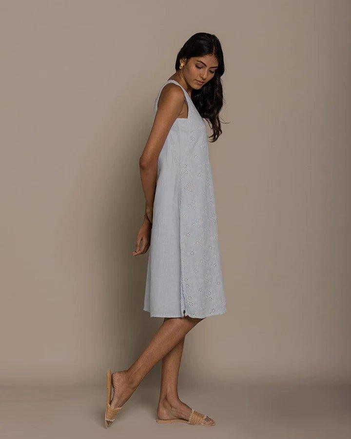 Reistor - Stolen Sunsets Dress (Summer Blue)Hemp clothingReistor - Stolen Sunsets Dress | Hemp Clothing | CBD Store India