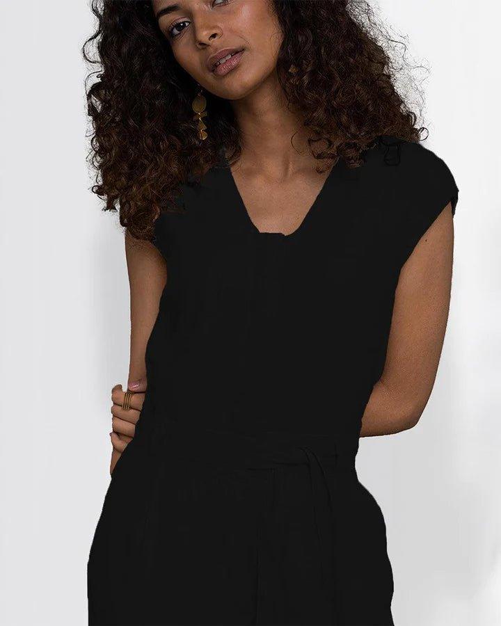 Reistor - The Hemp Noir JumpsuitHemp clothsThe Hemp Noir Jumpsuit | Hemp Clothing | CBD Store India