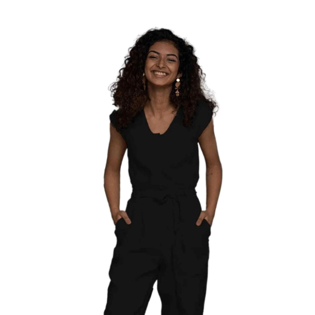 Reistor - The Hemp Noir JumpsuitHemp clothsThe Hemp Noir Jumpsuit | Hemp Clothing | CBD Store India