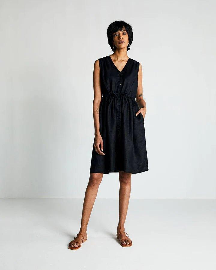 Reistor - Twilight Drawstring DressHemp clothing Twilight Drawstring Dress | Hemp Clothing | CBD Store India