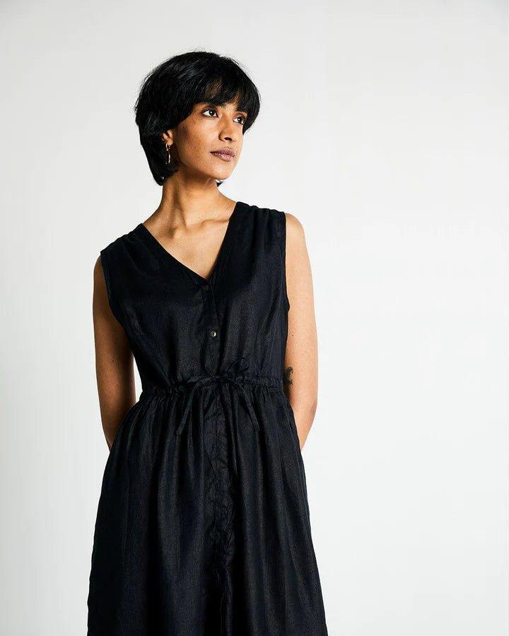 Reistor - Twilight Drawstring DressHemp clothing Twilight Drawstring Dress | Hemp Clothing | CBD Store India
