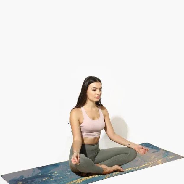 Shakti Warrior - Ajna Rubber Yoga Mat.