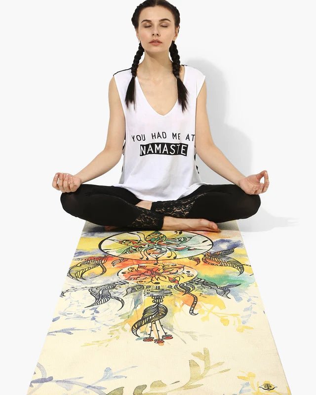 Shakti Warrior - Akasa Yoga Mat - CBD Store India