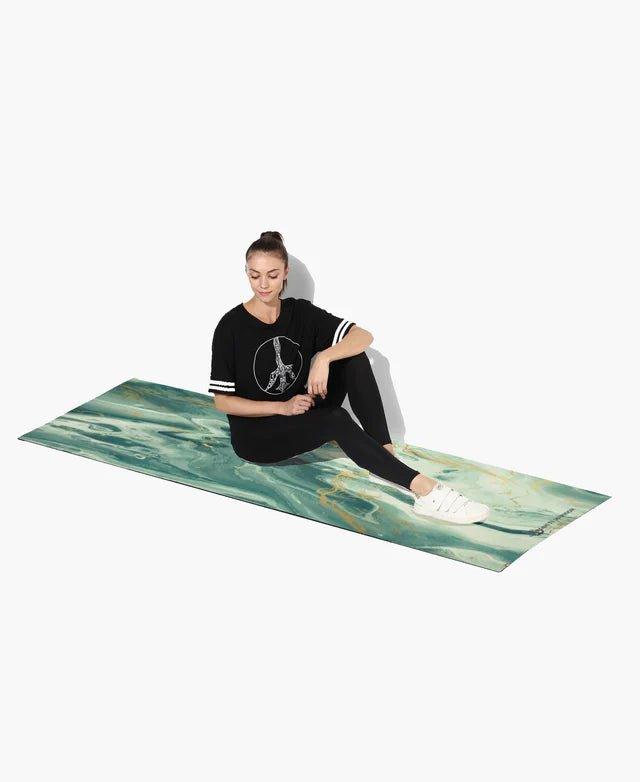 Shakti Warrior - Anahata Shanti PU Yoga Mat - CBD Store India