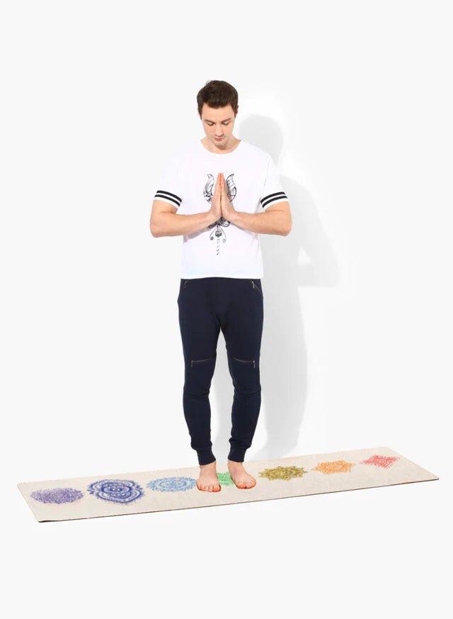 Shakti Warrior - Chakra Hemp MatYoga MatChakra Hemp Mat | The Hemp Surfaces Increase Grip When Wet
