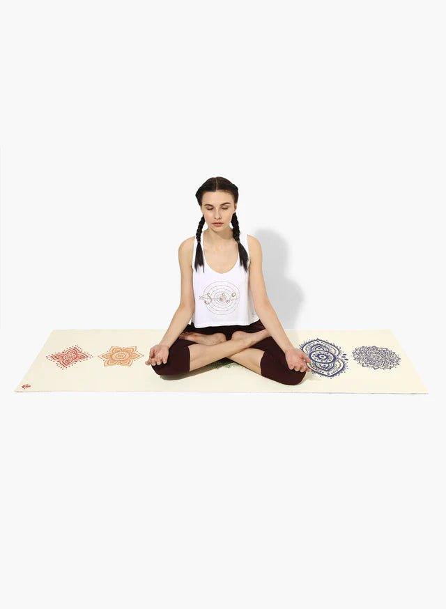 Shakti Warrior - Chakra Yoga MatYoga MatShakti Warrior - Chakra Yoga Mat | Skin Friendly | No Latex or Plastic