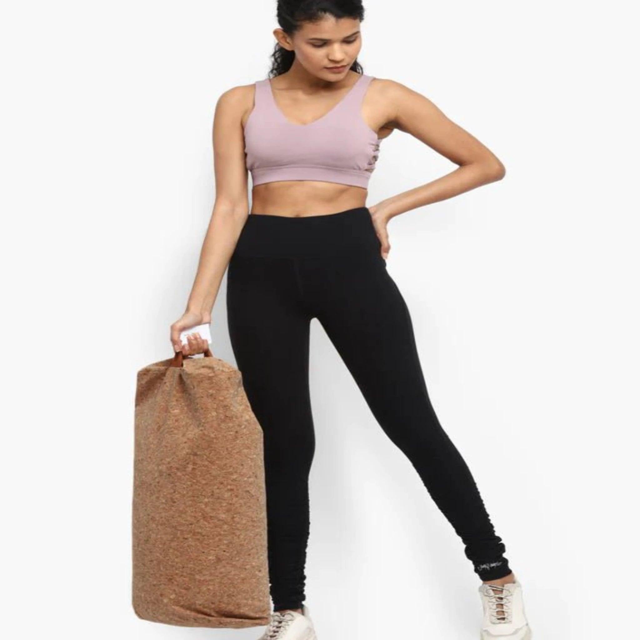 Shakti Warrior - Cork Yoga Bolster.