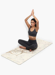 Shakti Warrior - Lotus Shanti Pro PU Yoga Mat - CBD Store India