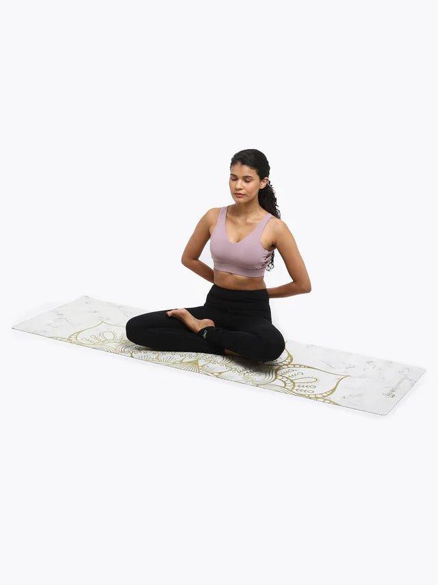 Shakti Warrior - Lotus Yoga Mat.