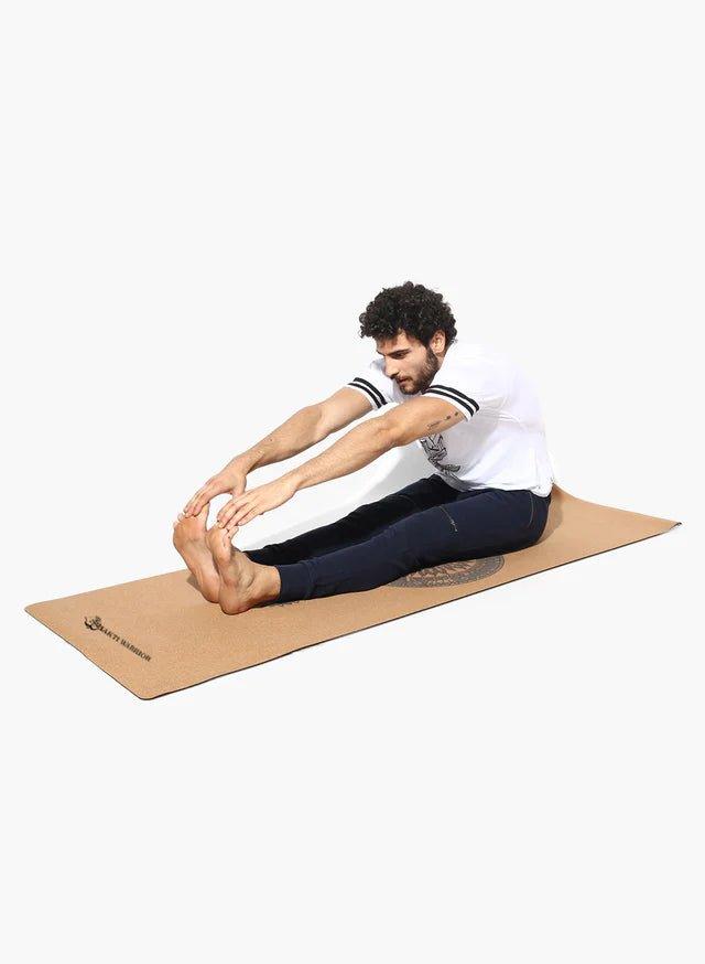 Shakti Warrior - Mandala Pro MatYoga MatShakti Warrior - Mandala Pro Mat | Cork Padding for Optimal Grip