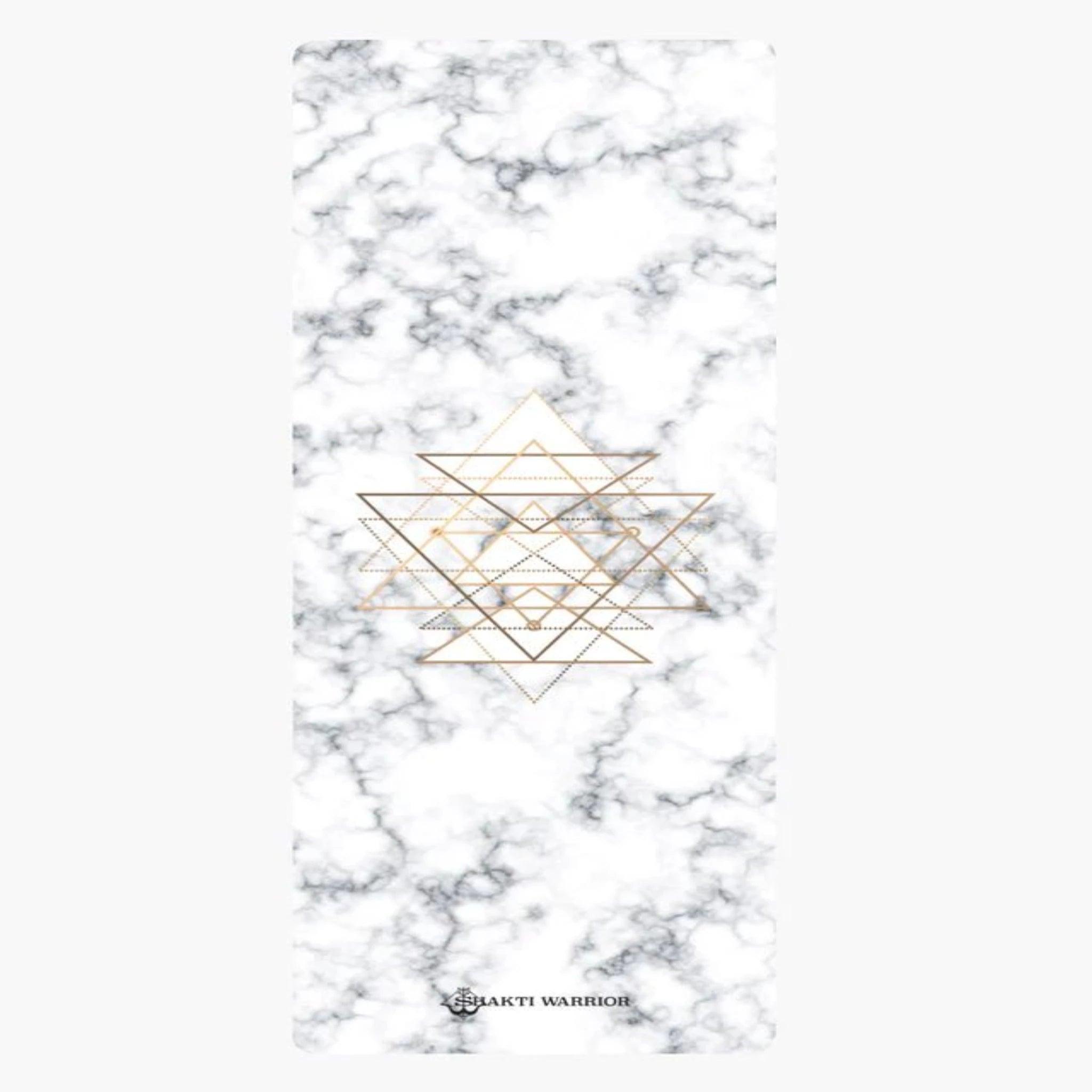 Shakti Warrior - Sacred Rubber Yoga Mat.