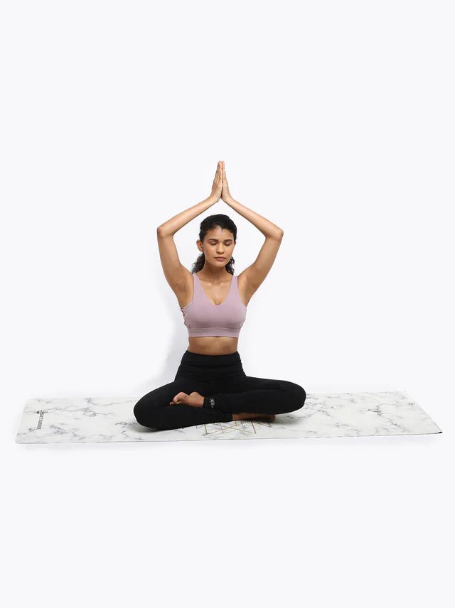 Shakti Warrior - Sacred Rubber Yoga Mat - CBD Store India
