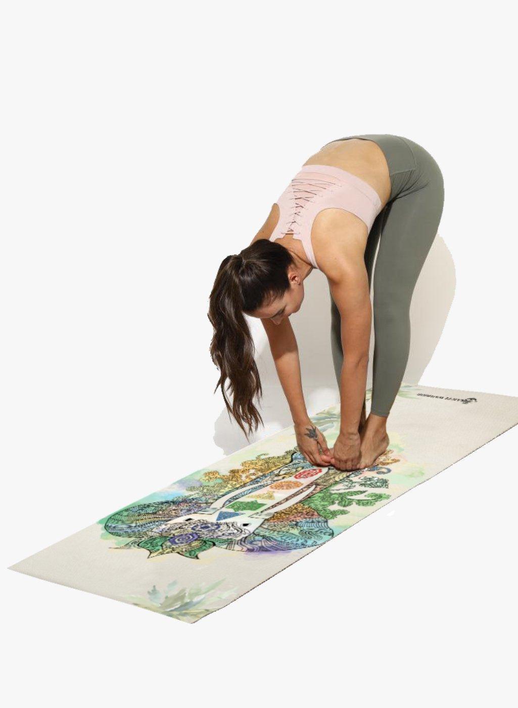 Shakti Warrior - Samskara Yoga MatYoga MatShakti Warrior - Samskara Yoga Mat | Skin friendly, no latex or plastic