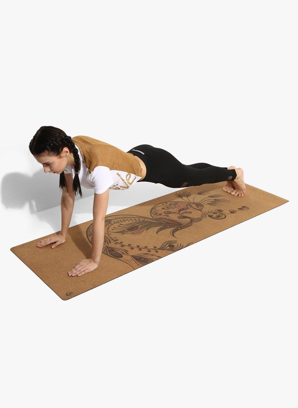 Shakti Warrior - Zobhana Pro Yoga MatYoga MatShakti Warrior - Zobhana Pro Yoga Mat | Cork padding for optimal grip