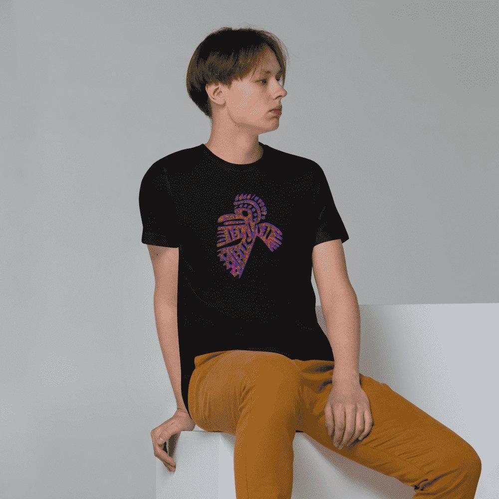 Shaman's view of a morning bird Men's T-Shirt.