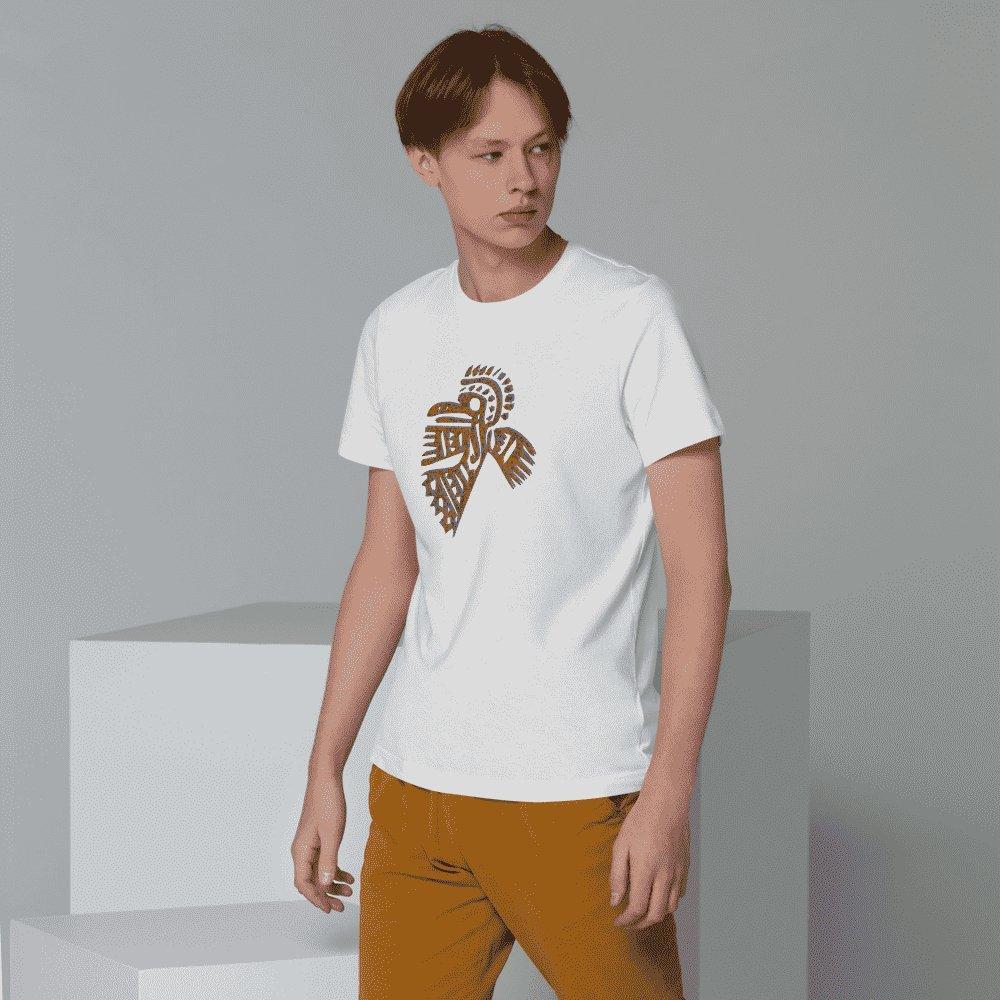 Shaman's view of a morning bird Men's T-Shirt.