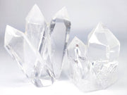 Shanti Shop - Brilliant Clear Quartz Polished Crystal Cluster - CBD Store India