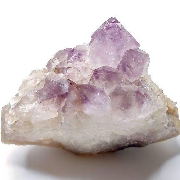High Vibrational Rare Himalayan Quartz with Amethyst Cluster Third EyeGemstones and CrystalHigh Vibrational Rare Himalayan Quartz with Amethyst Cluster Third Eye