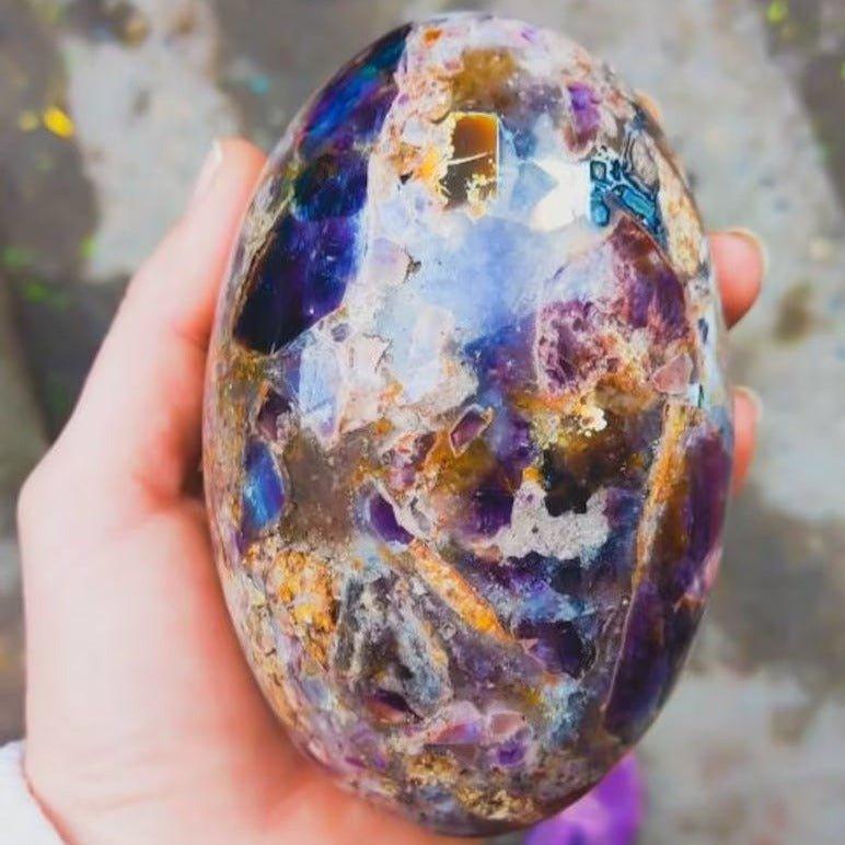 Rare Super 7 Crystal Eggs & Lingams.