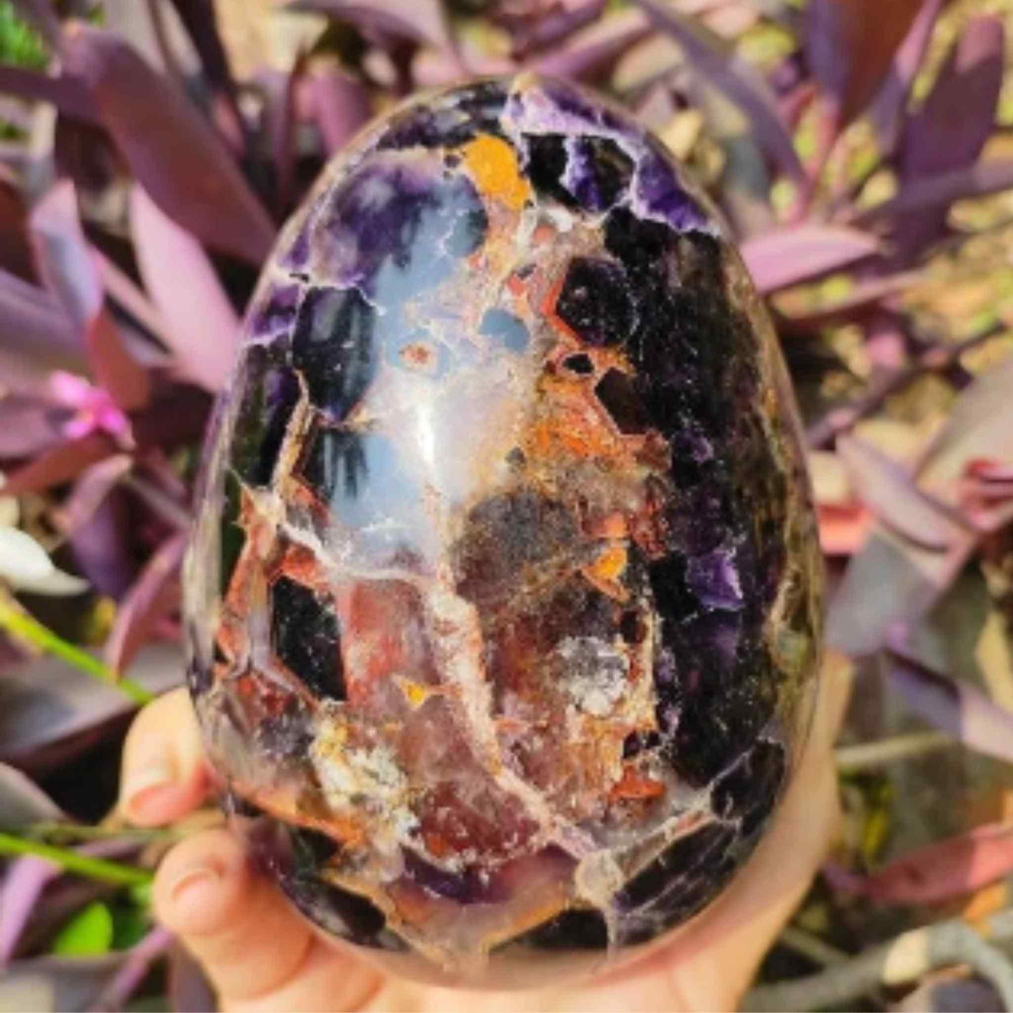 Rare Super 7 Crystal Eggs & Lingams.